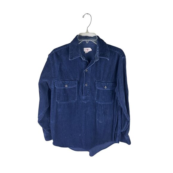 J. Crew Other - vintage j. crew corduroy oarsman work shirt Blue Size Small